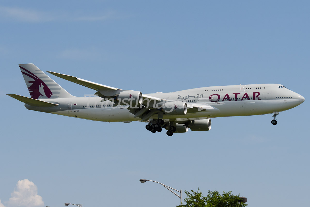 Qatar Government Boeing 747-8i A7-HHF